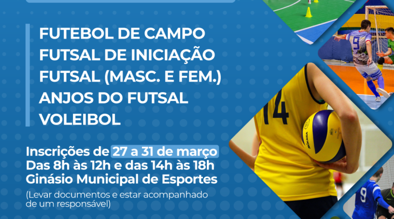 Inscrições abertas para aulas gratuitas de futebol de campo – PMBG