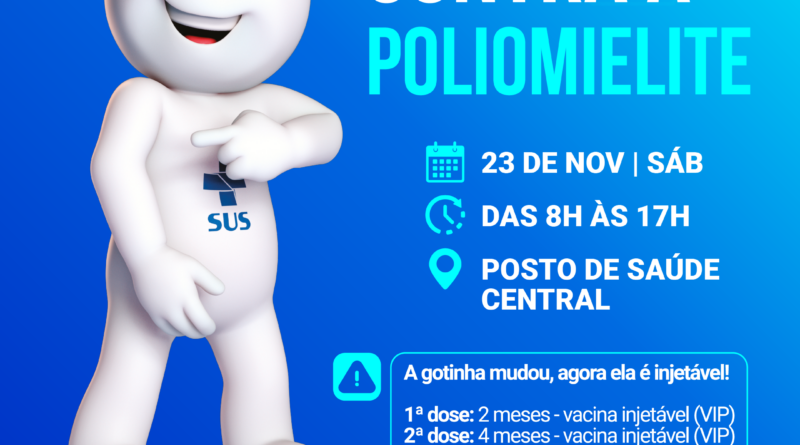 Vacinação contra a poliomielite